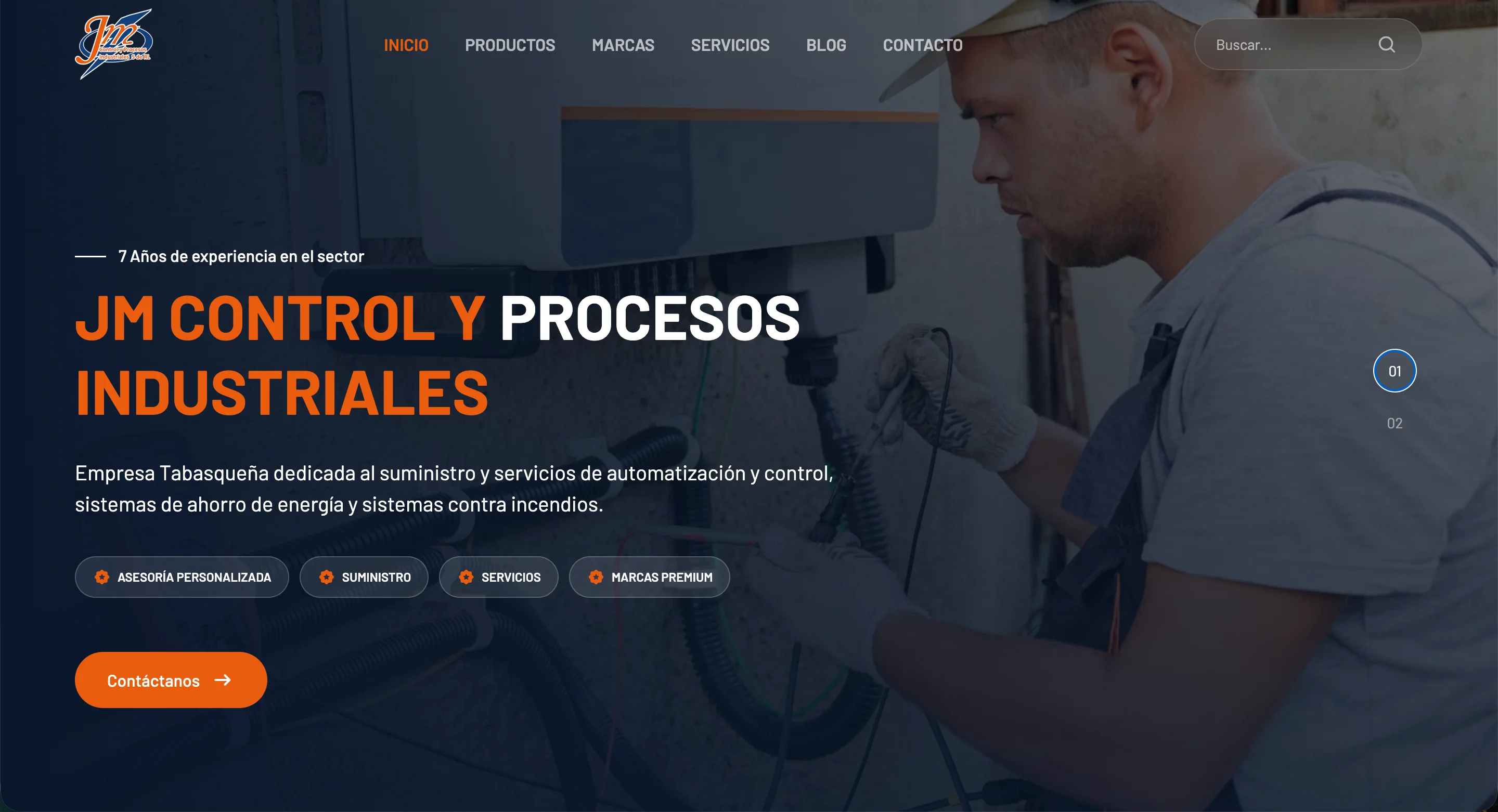 Marca Application Control System JM Control | Marcas